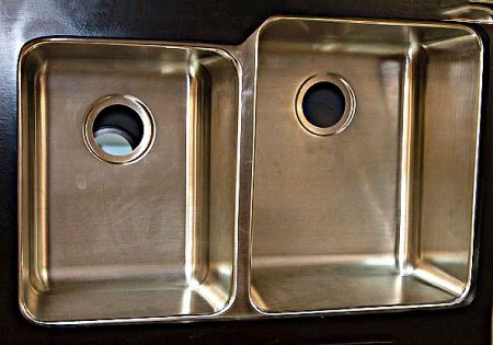 stainless steel sink